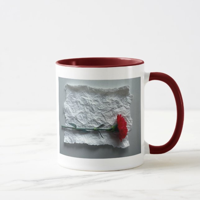 Red Carnation - Mug (Right)