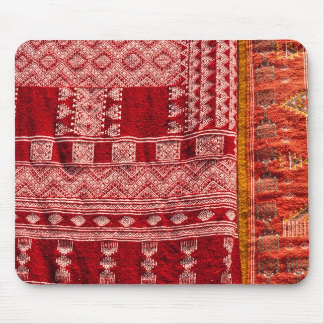 Red Carpet At Market Mouse Mat (Front)