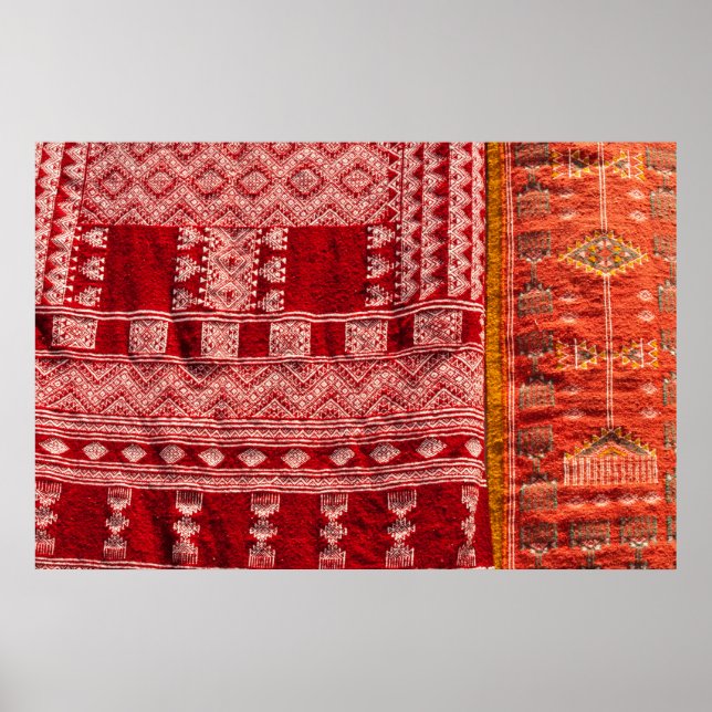 Red Carpet At Market Poster (Front)