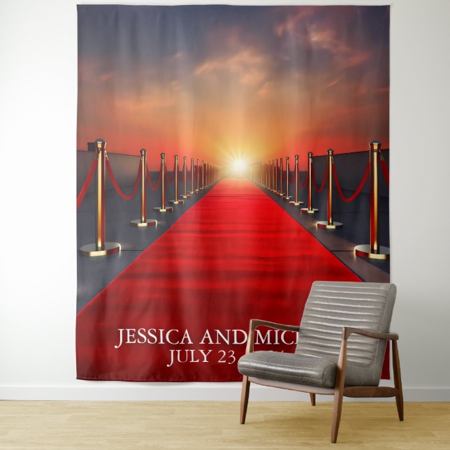 Red Carpet Celebrity Hollywood Event  Tapestry (In Situ)