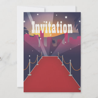 Red Carpet Celebrity Invitation