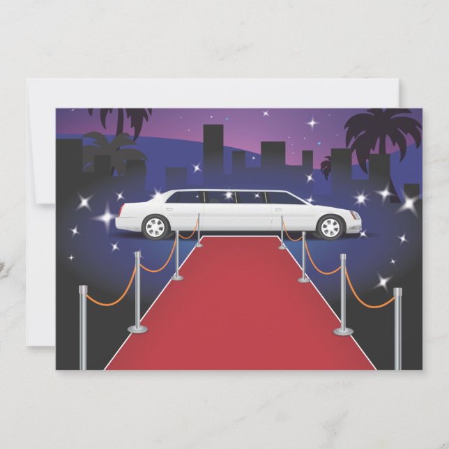 Red Carpet Celebrity Limo (Front)