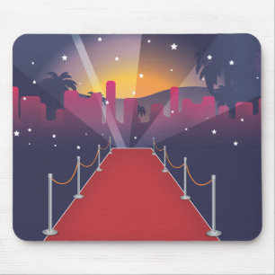 Red Carpet Celebrity Mouse Mat
