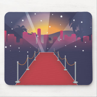 Red Carpet Celebrity Mouse Mat