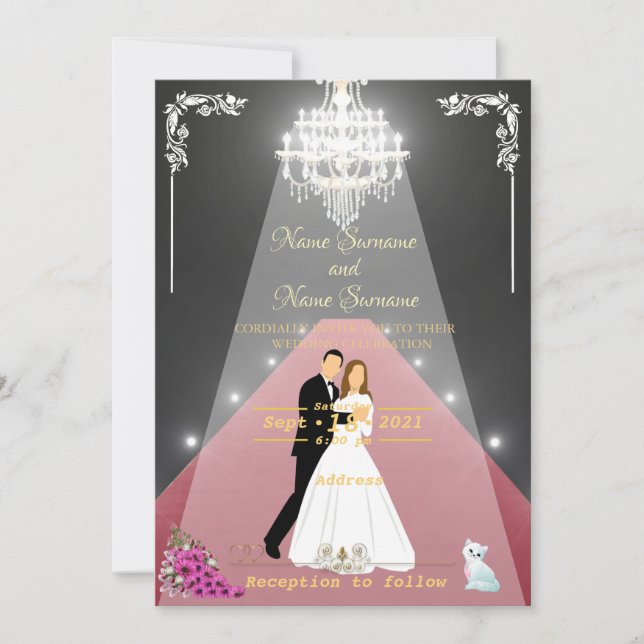 Red Carpet Invitation (Front)