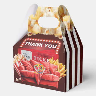 Red Carpet Movie Night Favour Box