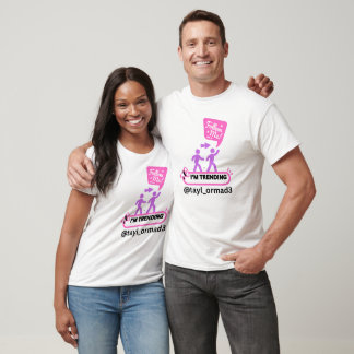 RED CARPET SOCIAL INFLUENCER STAR PINK UNISEX MENS T-Shirt