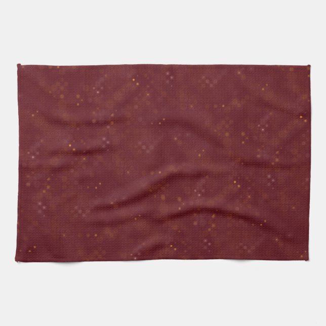 Red Carpet Tea Towel (Horizontal)