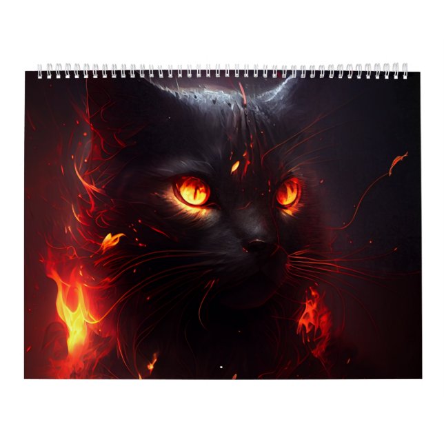 Red Cat Calendar (Cover)