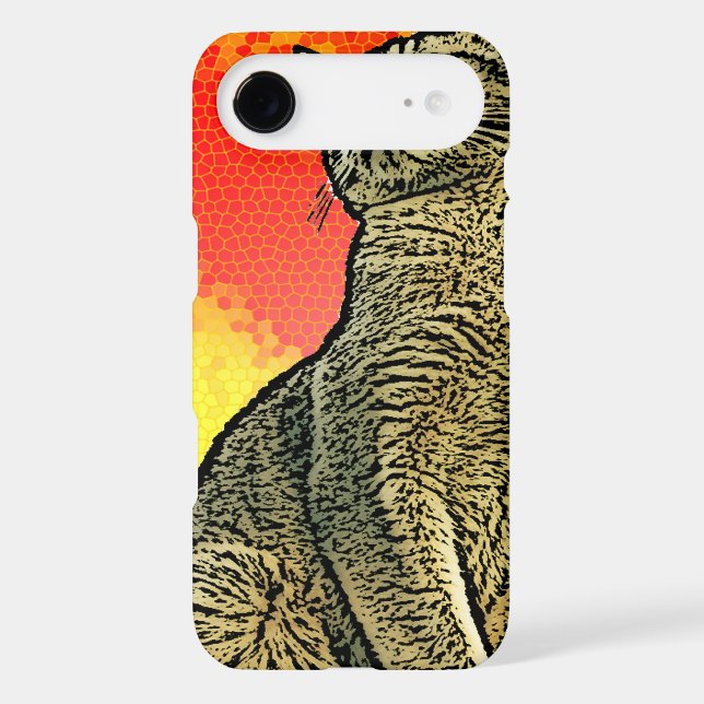 Red Cat Case-Mate iPhone Case (Back)