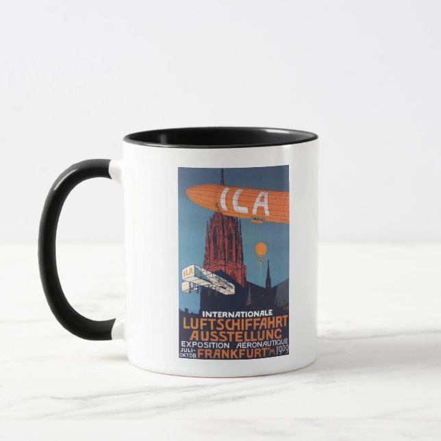 Red Cathedral - 1st Aeronautical Exposition Mug (Left)