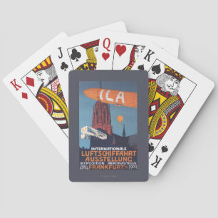 Red Cathedral - 1st Aeronautical Exposition Playing Cards