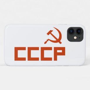 Red CCCP Hammer and Sickle Case-Mate iPhone Case