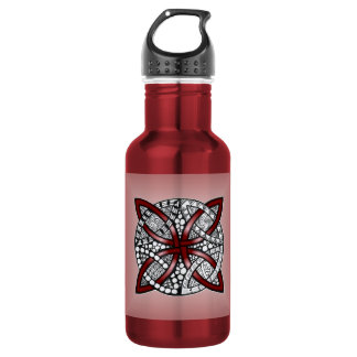 Red Celtic Knot Art Original 532 Ml Water Bottle