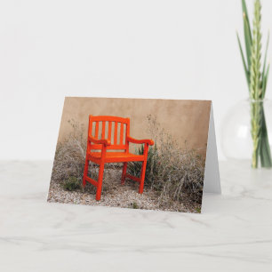 Red Chair Card