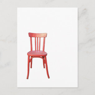 Red Chair Postcard