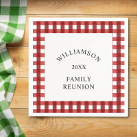 Red Check Family Reunion