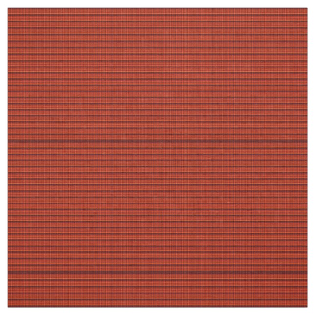 Red Checks Tartan Print, Fabric (Swatch)