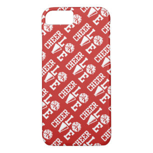 Red Cheer Love Pattern iPhone 8/7 Case
