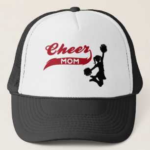 Red Cheer Mum Trucker Hat