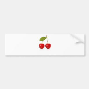Red Cherries Bumper Sticker