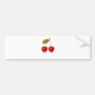 Red Cherries Bumper Sticker