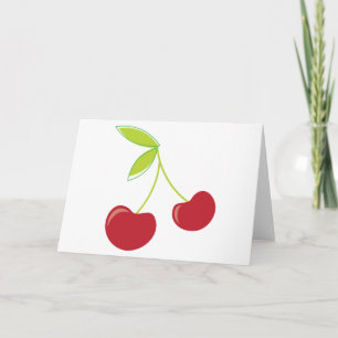 Red Cherries Card