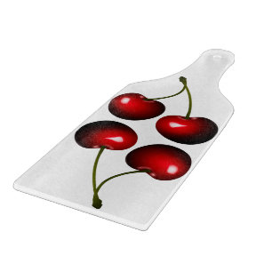 Red Cherries Cutting Board
