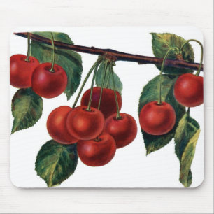 Red Cherries Mouse Mat