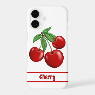 Red Cherries Retro Style Personalized