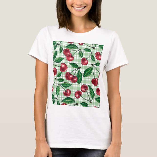 Red cherries  T-Shirt (Front)