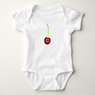 Red Cherry Babygro/Creeper Baby Bodysuit
