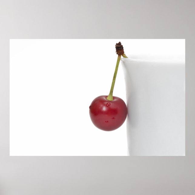 Red Cherry Berry Poster (Front)