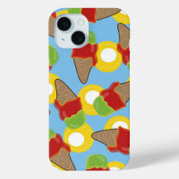 Red Cherry Lime Retro Summer Ice Cream Fun Casing