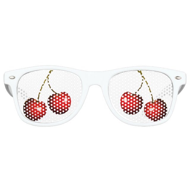 Red Cherry Party Sunglasses (Front)