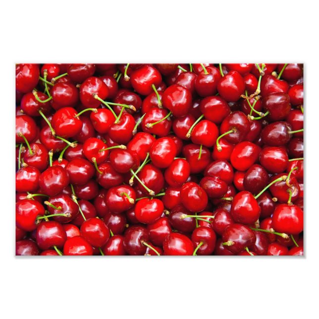 Red Cherry Photo Print (Front)