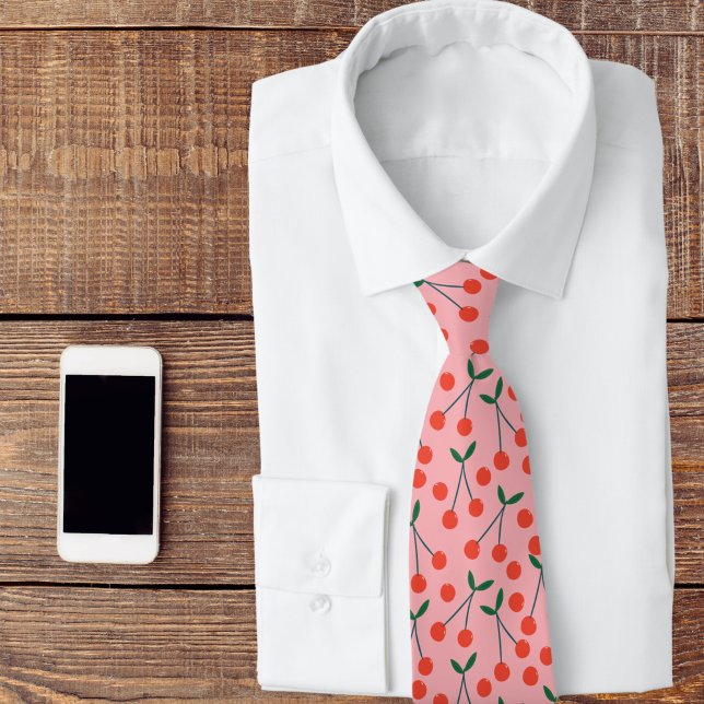 Red Cherry  Tie (Creator Uploaded)