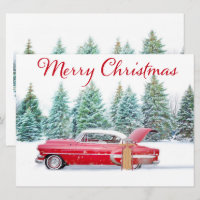 Red Chevrolet Christmas