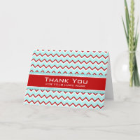 Red Chevron Administrative Professionals Day Card