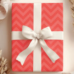 Red Chevron Zigzag Wrapping Paper<br><div class="desc">Add a bold and modern touch to your gift-giving with this vibrant red zigzag chevron wrapping paper. The eye-catching geometric pattern and energetic colour create a festive atmosphere,  perfect for birthdays,  holidays,  or any special occasion.</div>