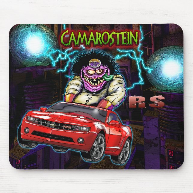 Red Chevy Camao RS Mousepad (Front)