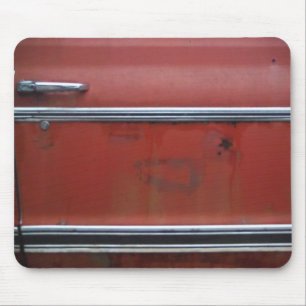 Red Chevy silver trim Mouse Mat