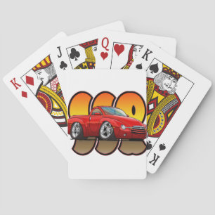 Red Chevy SSR Playing Cards