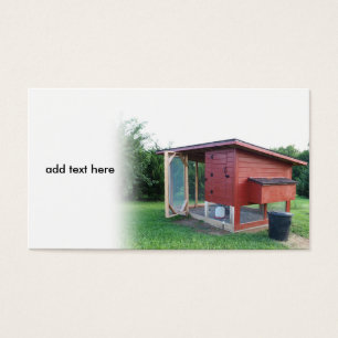 red chicken coop