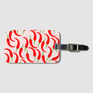Red Chili Luggage Tag