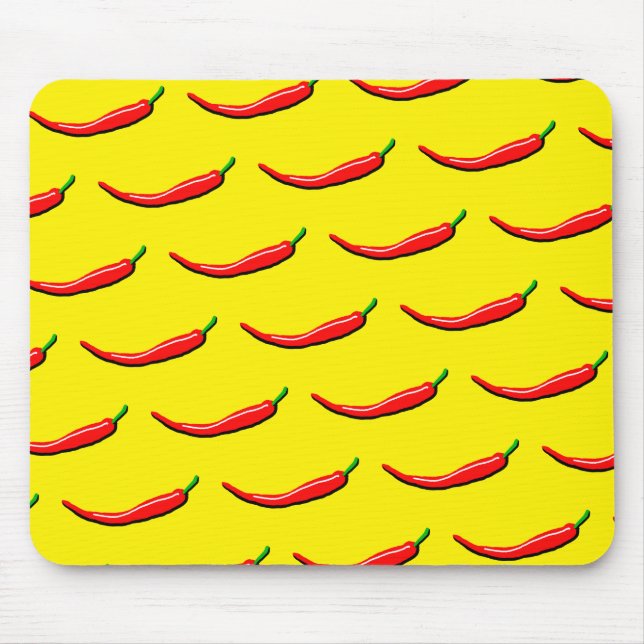 Red Chili Mouse Mat (Front)