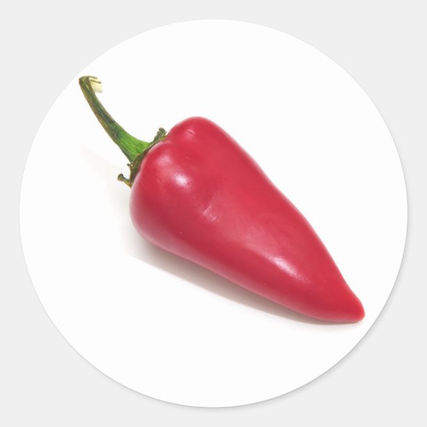 Chilli Stickers & Labels Zazzle UK