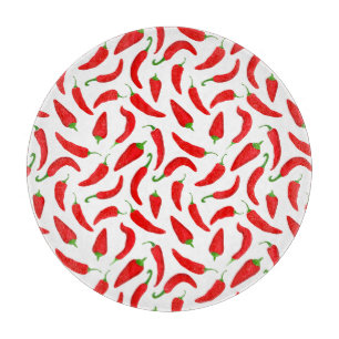 Red Chilli Pepper Cutting Board