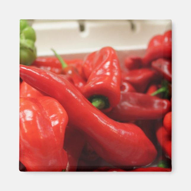 red chilli pepper  magnet, kitchen, magnet (Front)