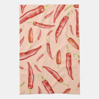 Red Chilli Pepper Pattern